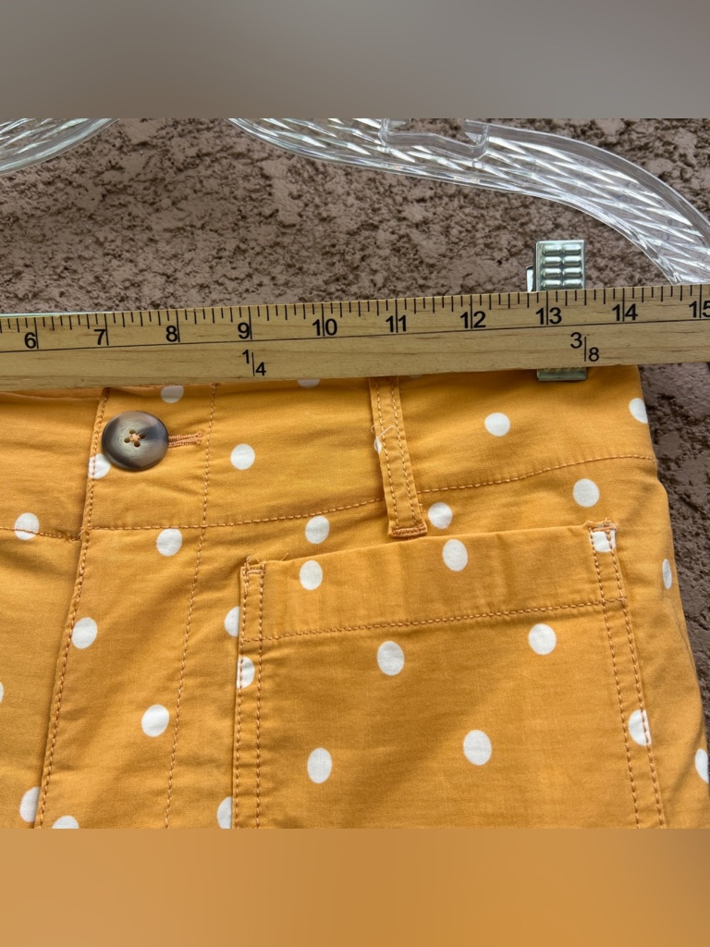 Anthropologie Maeve Wide Leg Collette Polka Dot Pants Size 26 - Picture 11 of 15